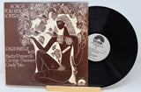 Front cover of 'Songs for New Lovers' vinyl LP by Dardanelle with stylized artwork and visible record