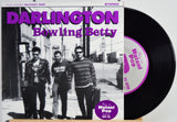 Front cover of Darlington – Bowling Betty 7-inch vinyl featuring band photo