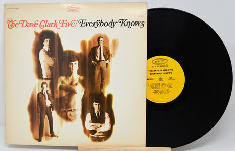 Vinyl record and cover of 'Everybody Knows' by The Dave Clark Five