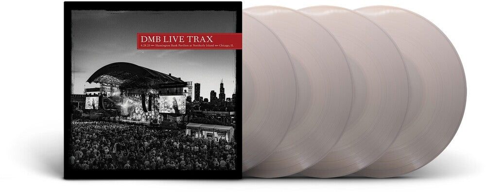 Vinyl record set with a cover featuring a black and white image of a concert venue.