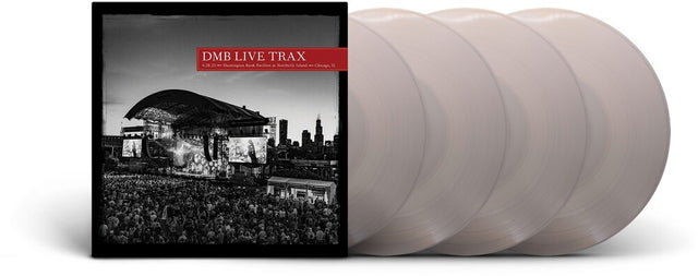 Vinyl record set with a cover featuring a black and white image of a concert venue.