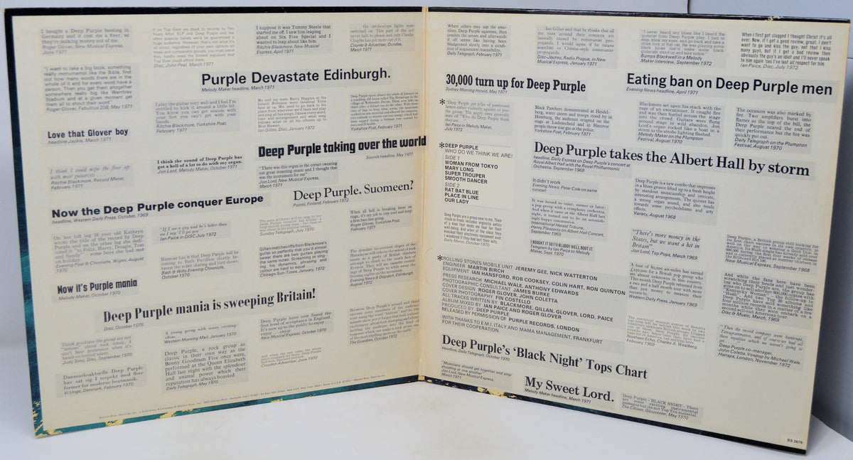 Deep Purple - Who Do We Think We Are!
