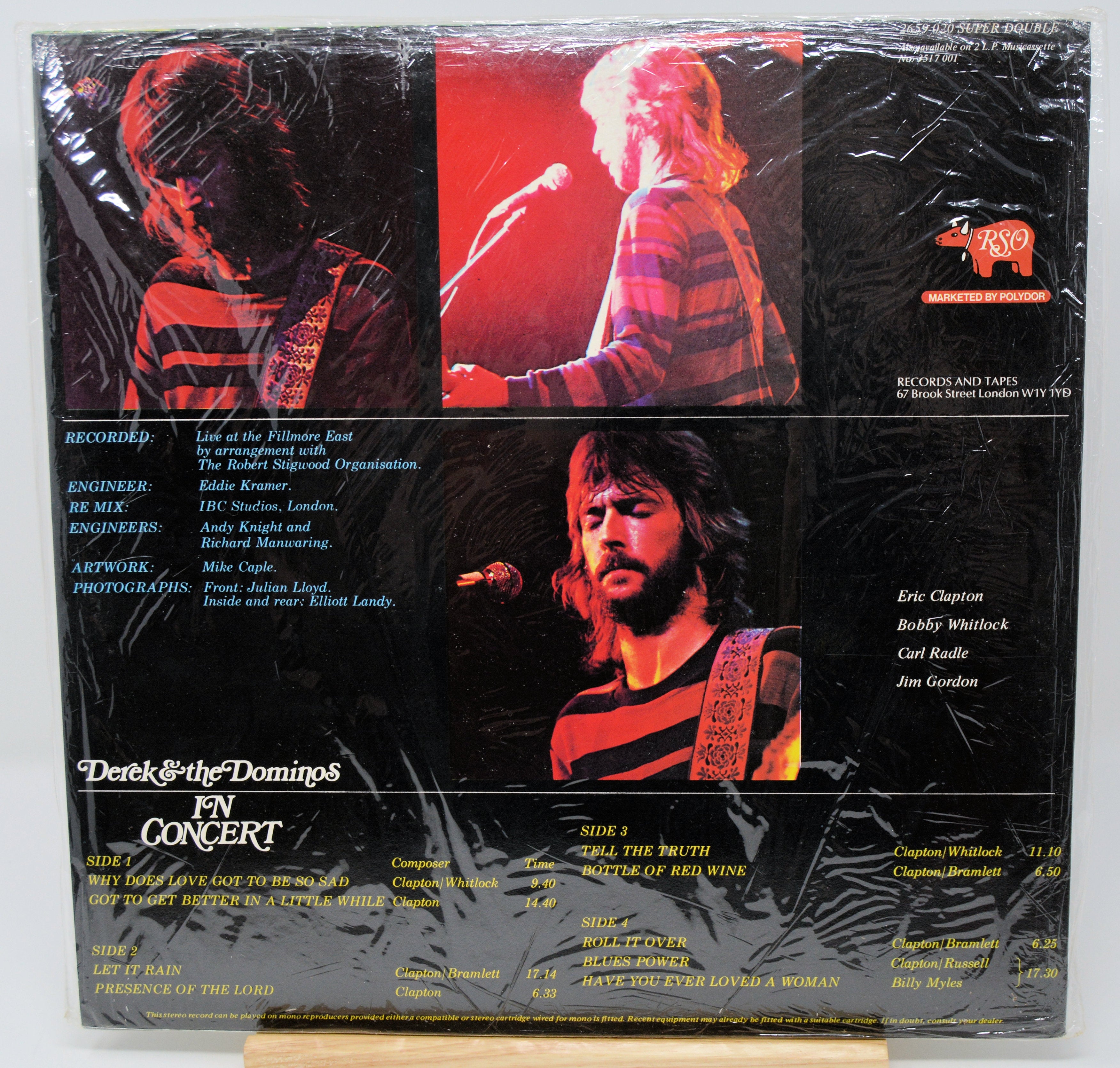 Derek & The Dominos - In Concert, Vinyl record Album 2LP