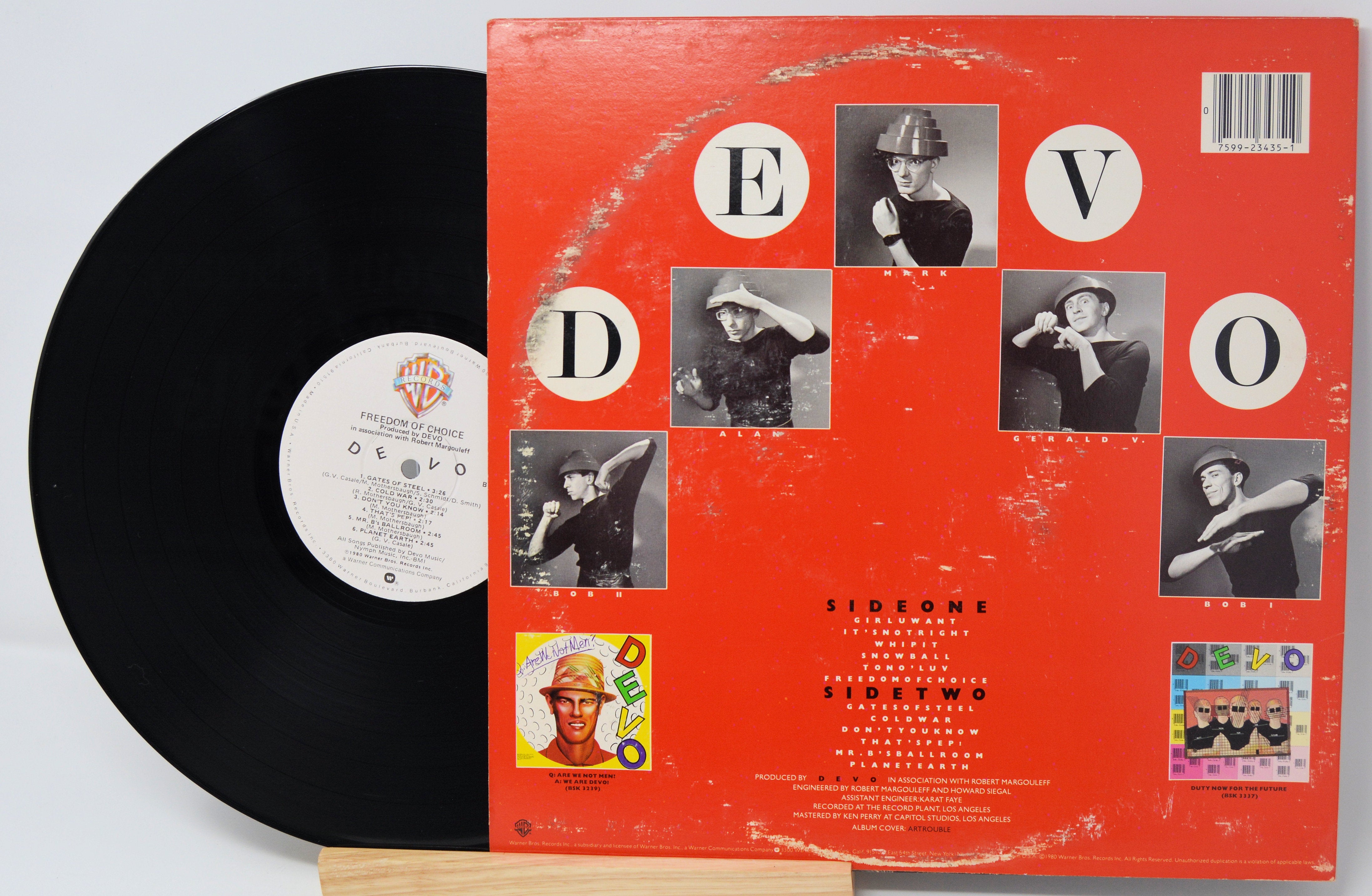 Devo - Freedom Of Choice, Vinyl Record Album LP – Joe's Albums