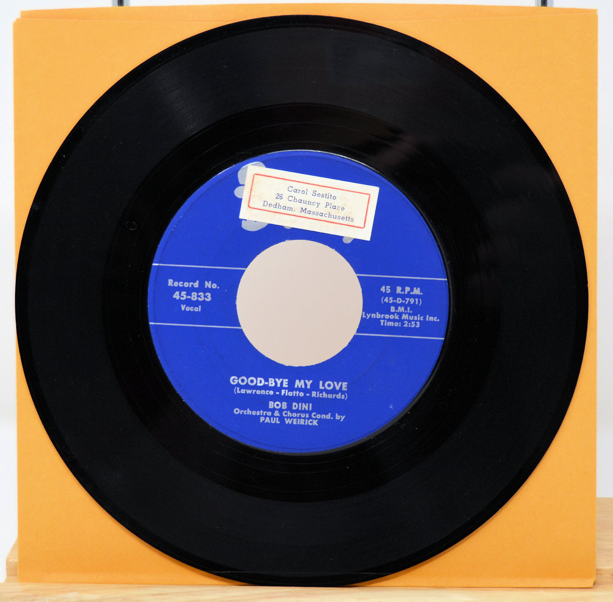 Dini, Bob - Sometime