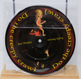 Jane Wiedlin and Roddy Bottum Do the Creepy Crawl picture disc vinyl with animated character art