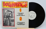 Used vinyl record of Dogmatics with record label and tracklisting on the cover.