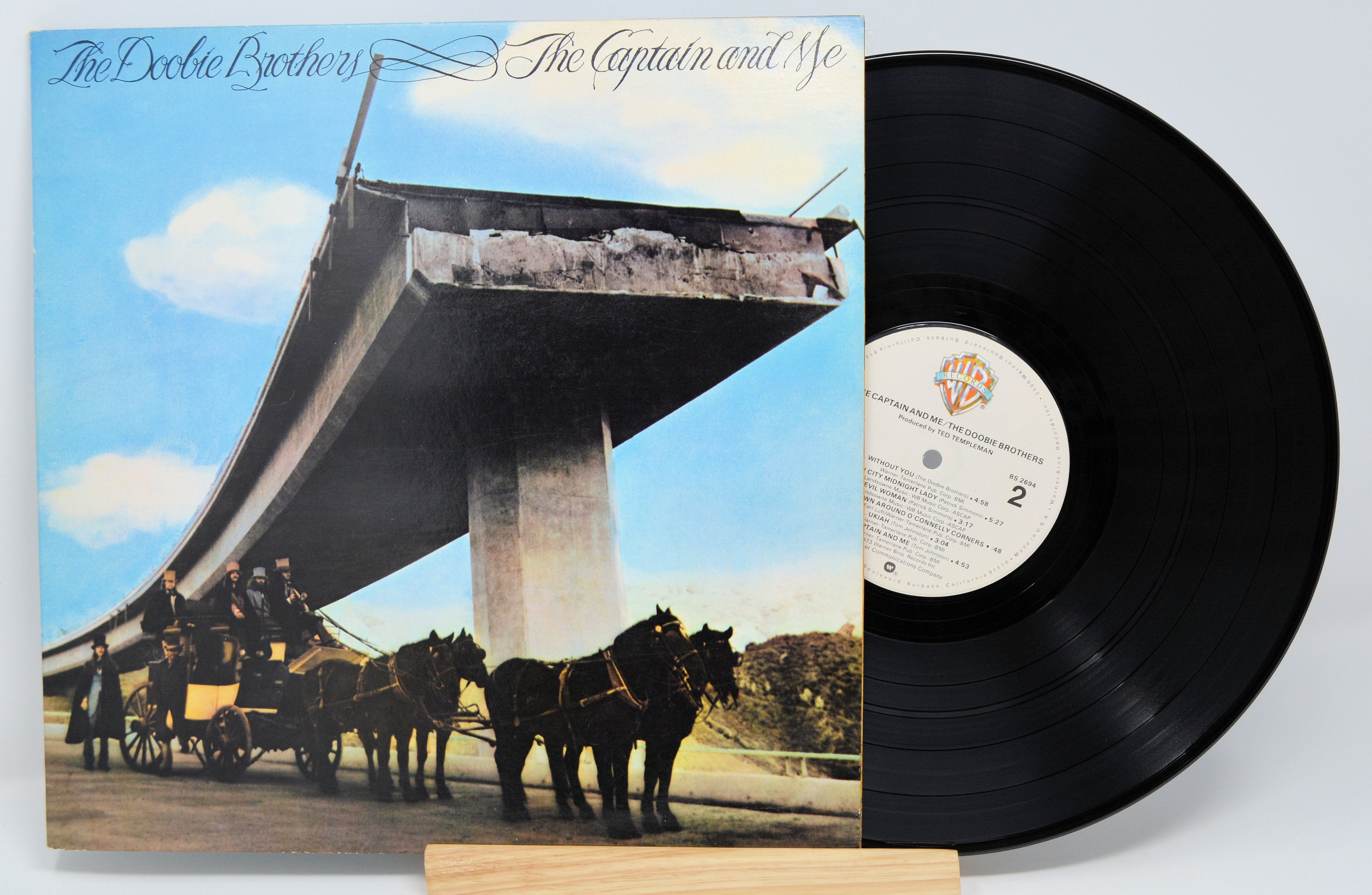 Doobie Brothers, The Captain &amp; Me, Vinyl Record Album LP, Gatefold