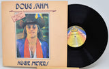 Doug Sahm's 'Audie Meyers' vinyl record album, showing the beige paper sleeve with a portrait of the artist and the black vinyl record partially pulled out, on a white background.