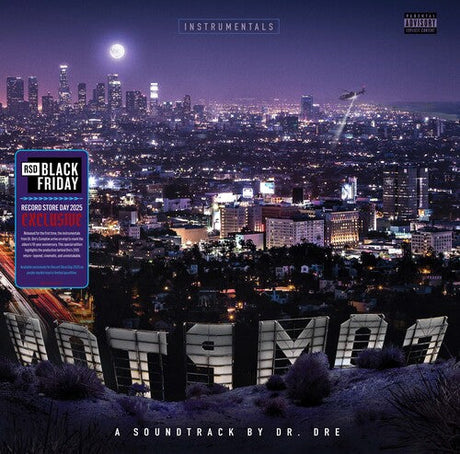 Compton Instrumentals vinyl cover by Dr. Dre for Record Store Day Black Friday exclusive release