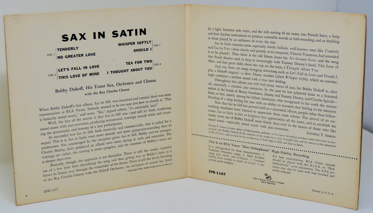 Dukoff, Bobby - Sax In Satin