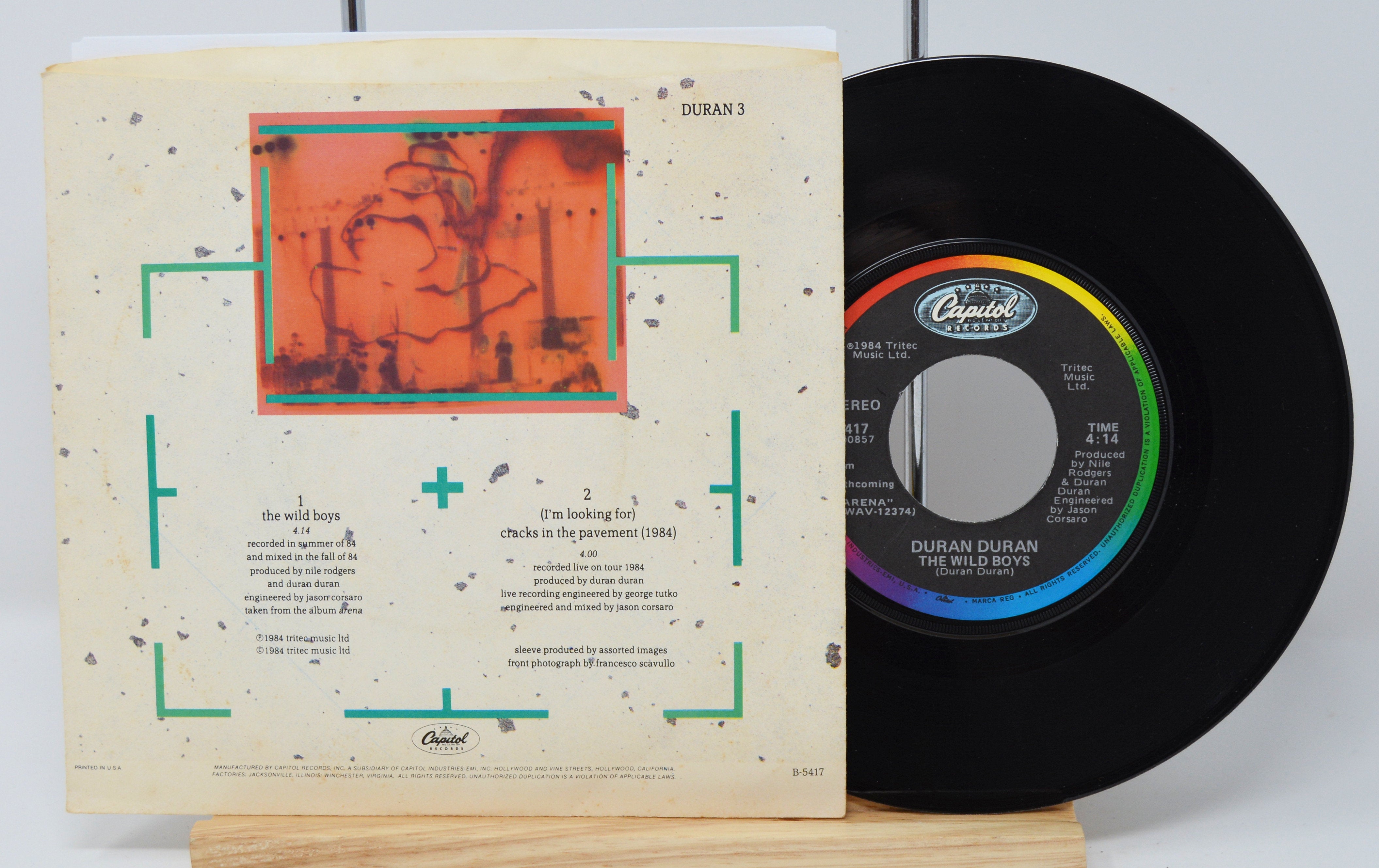 Duran Duran - Wild Boys, Vinyl Record Album 7 Inch, 45RPM – Joe's