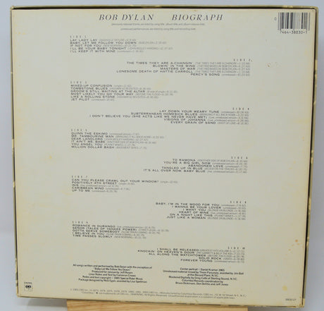 Dylan, Bob - Biograph