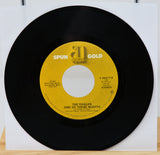 Vinyl record with yellow label featuring 'Spun Gold' and 'Asylum' logos, on a white background.