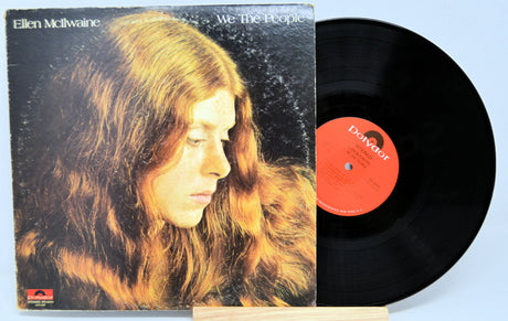 Front cover of Ellen McIlwaine We The People vinyl LP featuring artist's portrait