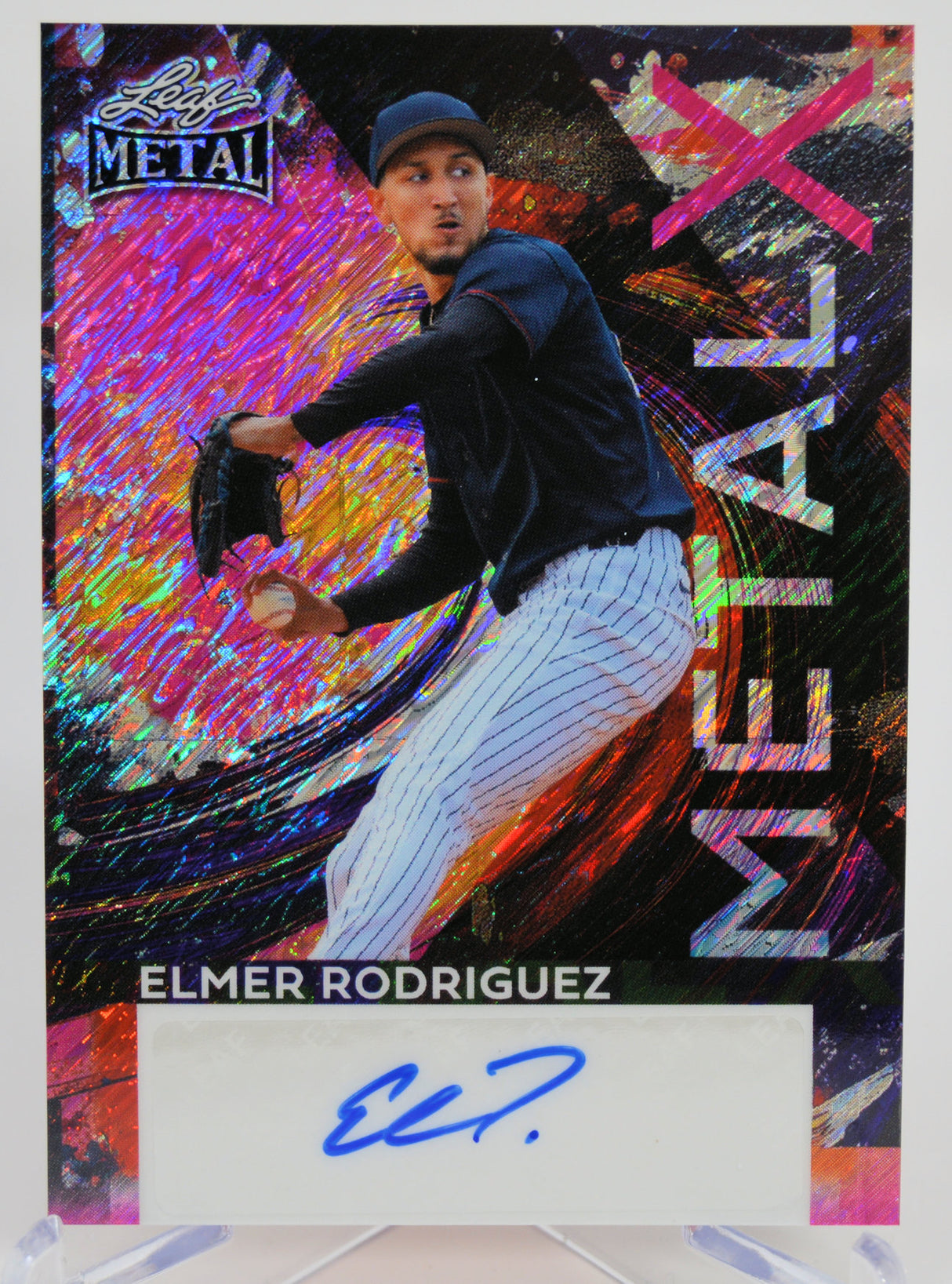 Elmer Rodriguez- Autograph 1/1, 2026 Leaf Metal