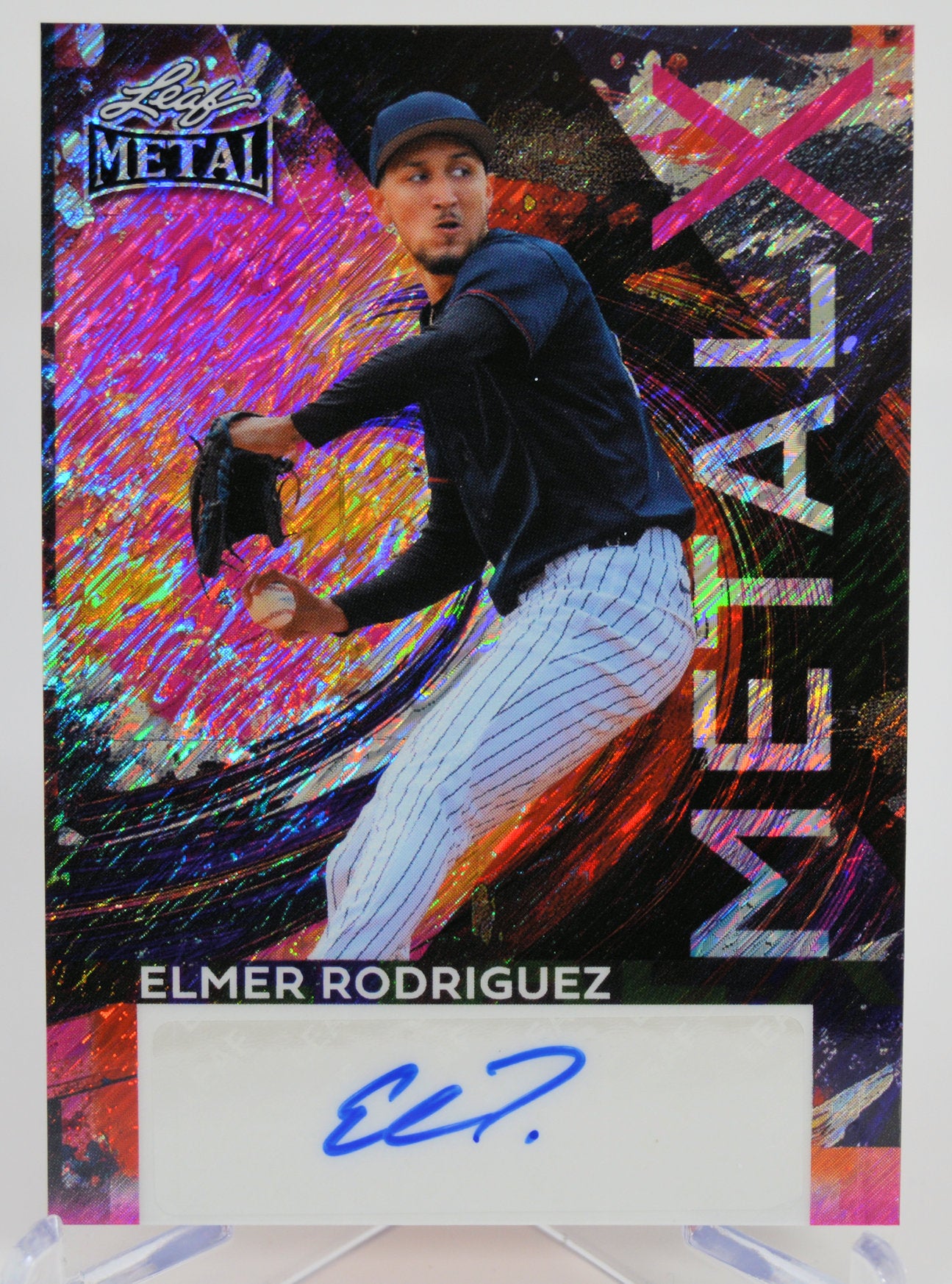Elmer Rodriguez- Autograph 1/1, 2026 Leaf Metal