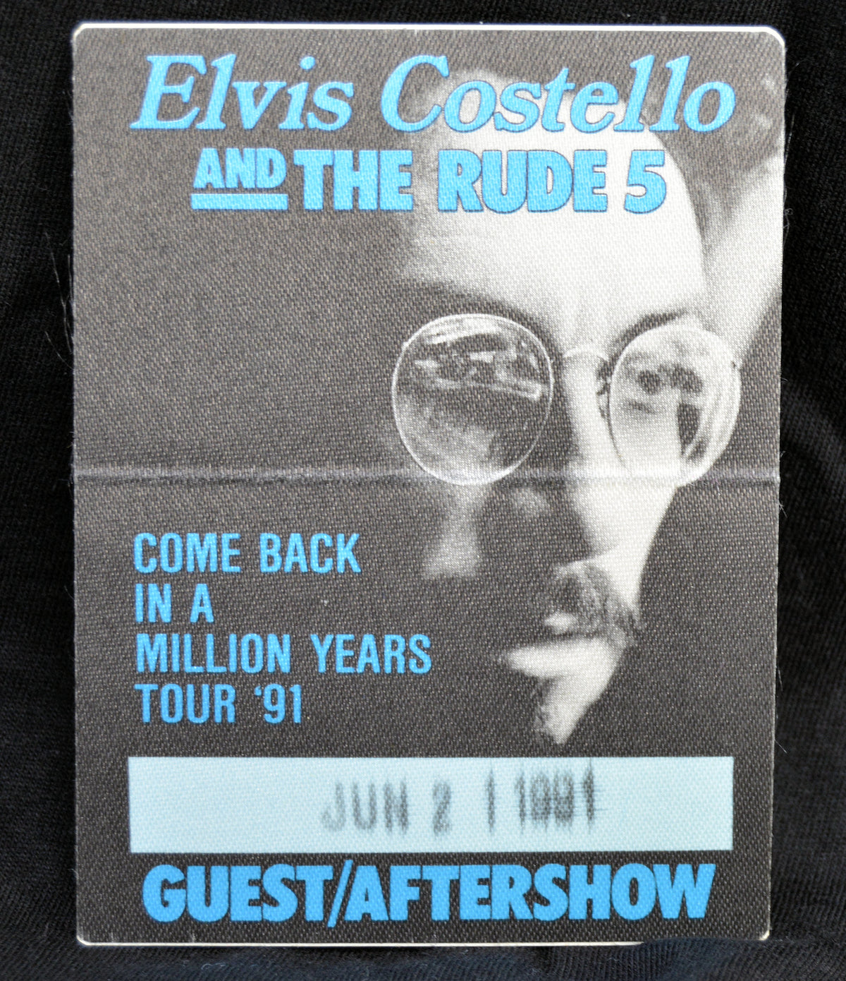 Elvis Costello - 1991 Backstage Pass
