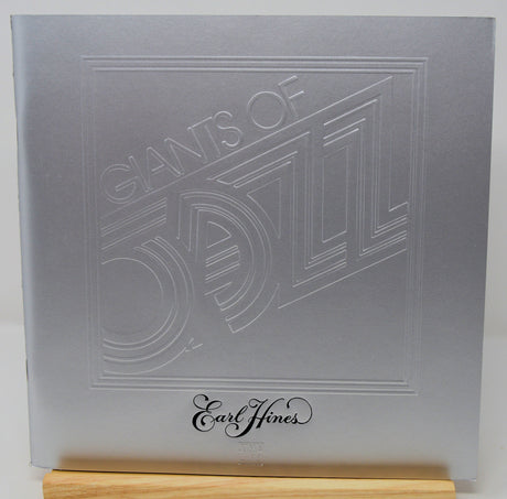 Silver embossed cover from Giants of Jazz Earl Hines collection