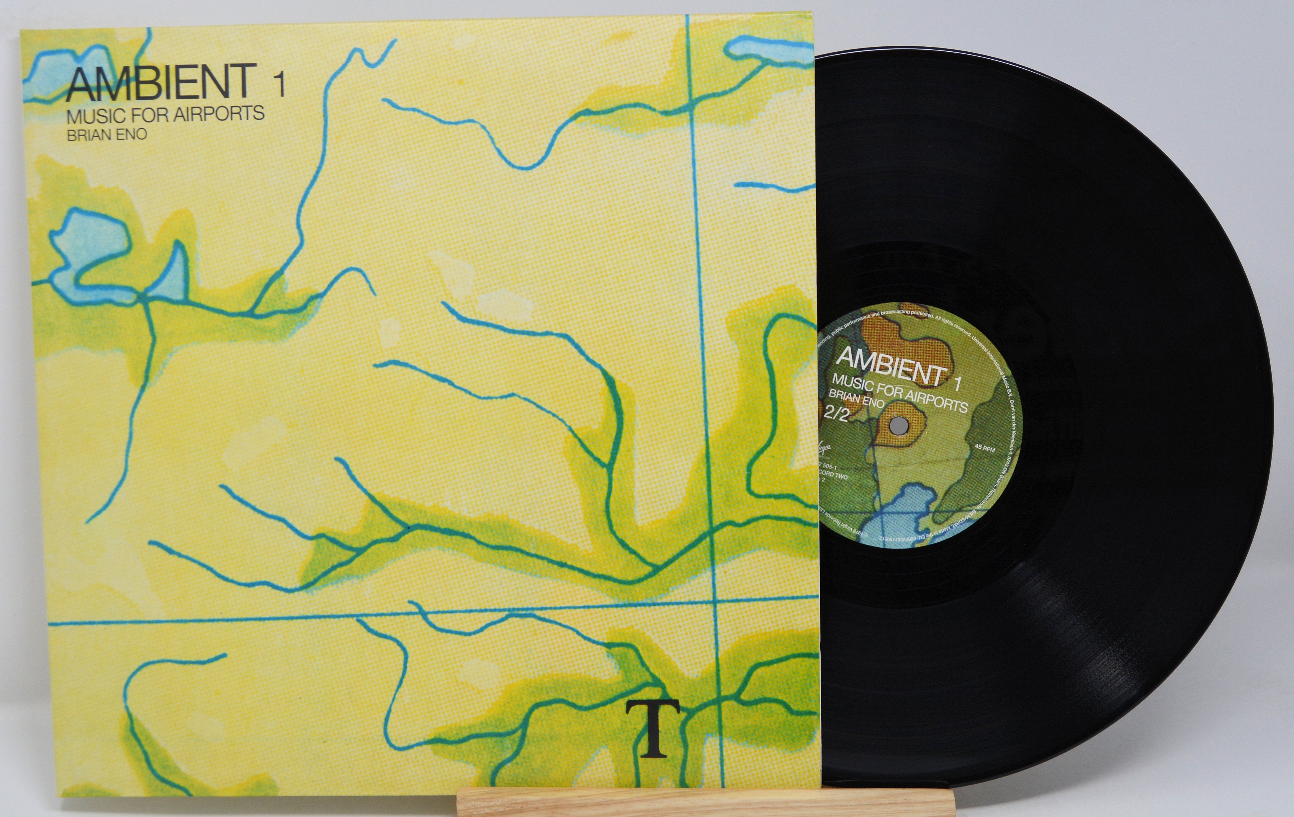 Brian Eno - Ambient 1, Music For Airports, Vinyl Record Album 2LP