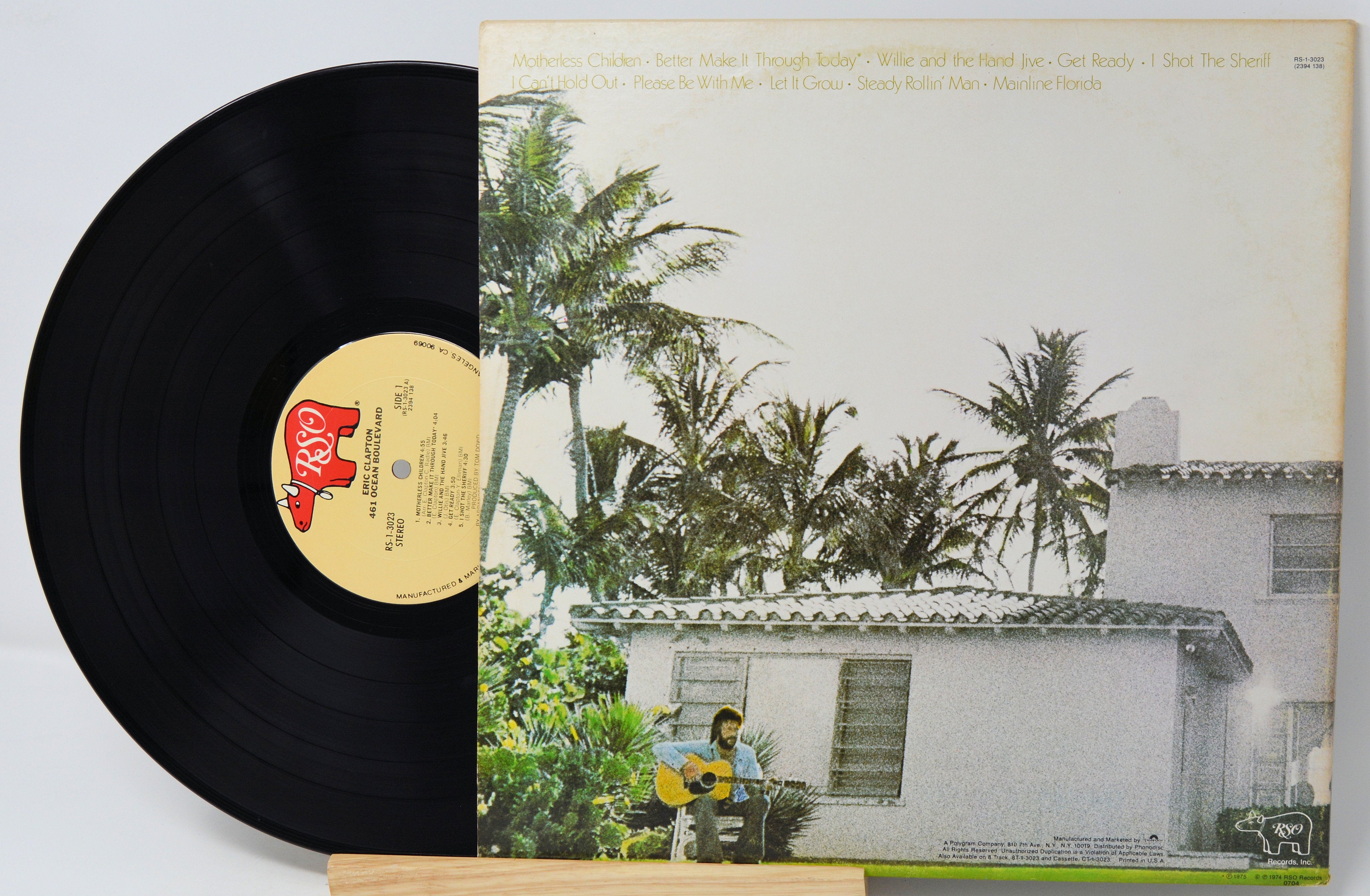 Clapton, Eric - 461 Ocean Boulevard, Used Vinyl Record Album LP
