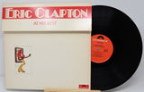 Vinyl record and cover of 'Eric Clapton At His Best' with Polydor label.