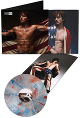 Limited edition colored vinyl album with American flag-themed cover and striking artwork
