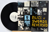 Vinyl record with a collage-style cover titled 'Palace of Swords Reversed' by The Fall.