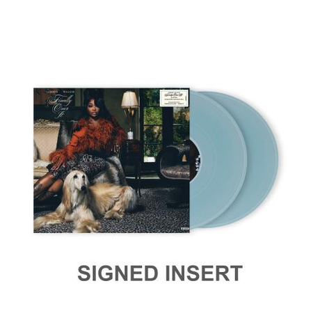 Family Soul II album limited edition double light-blue vinyl with signed insert