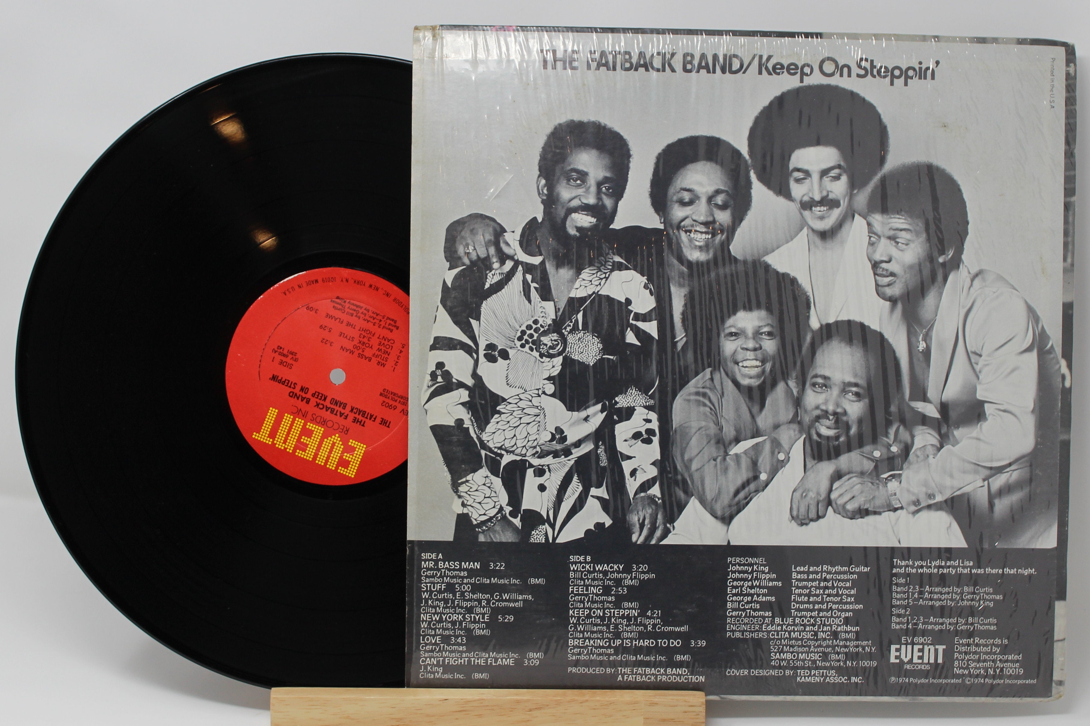 洋楽 The Fatback Band Keep On Steppin' LP Fatback Band - Keep On Steppin, Vinyl Record Album LP, Event