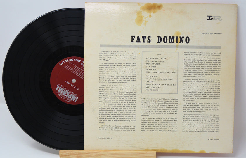 Fats Domino - Here Stands, Vinyl Record Album LP, Imperial LP-9038