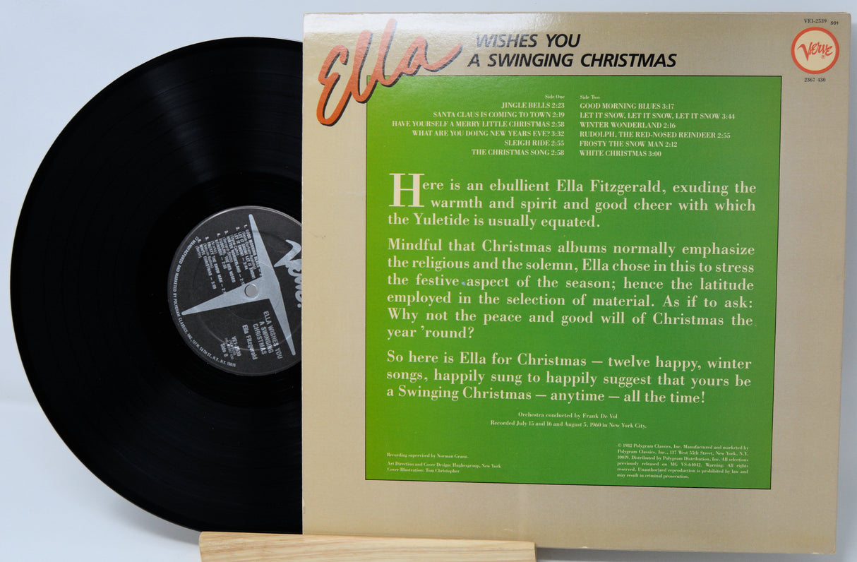 Fitzgerald, Ella - Wishes You A Swinging Christmas