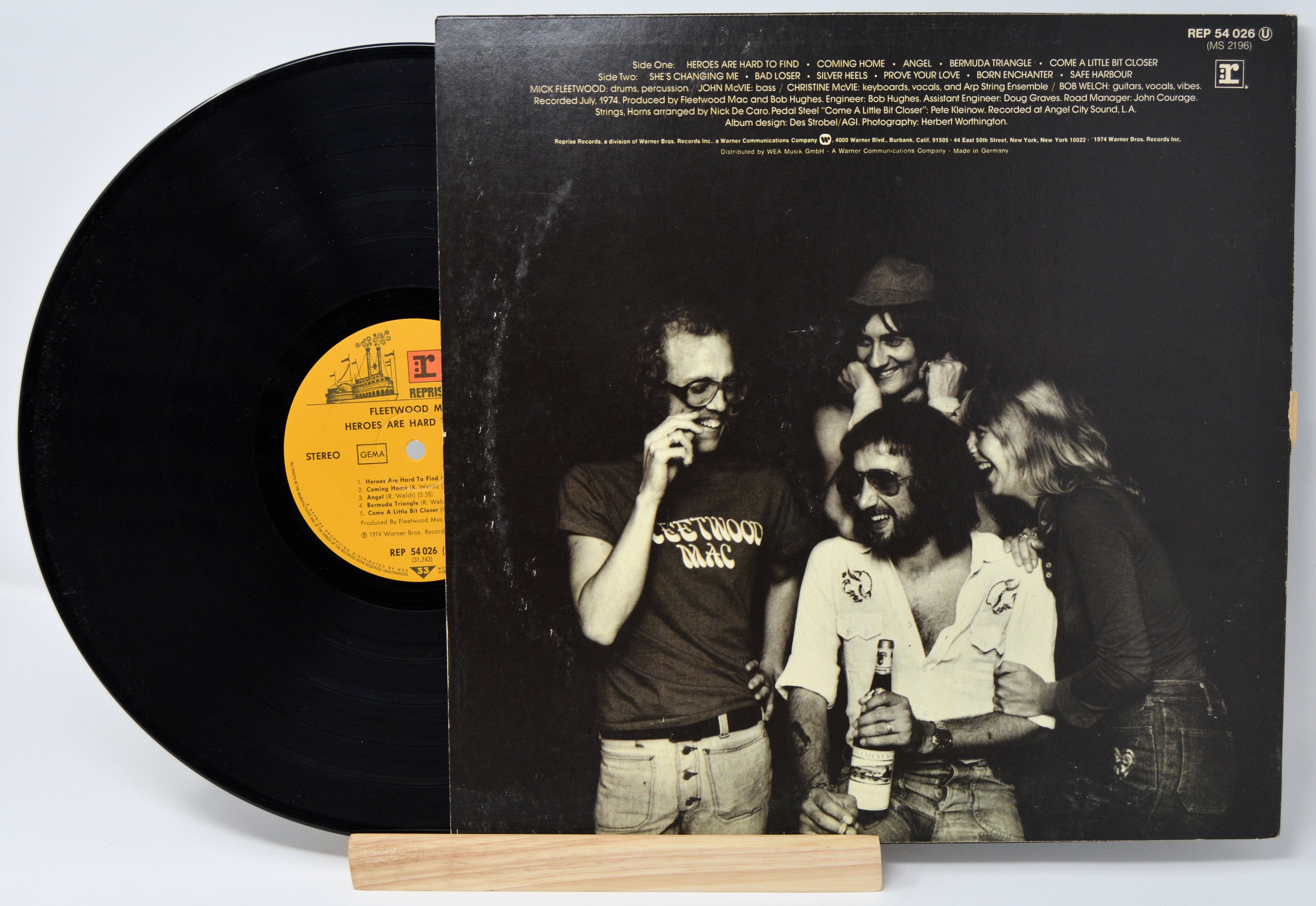 Fleetwood Mac - Heroes Are Hard To Find, Vinyl Record Album LP