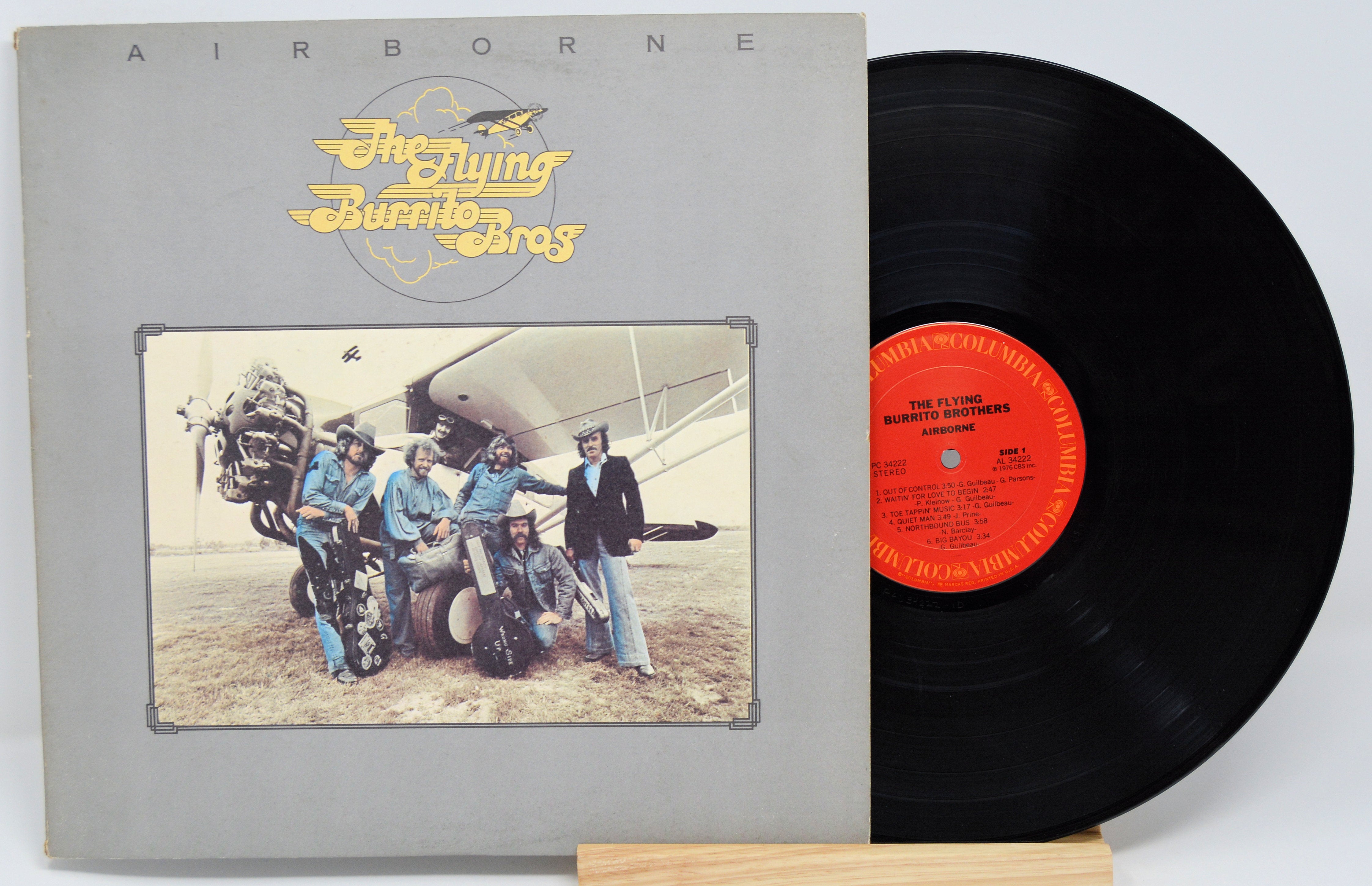 Flying Burrito Bros Airborne, vinyl Record Album LP Joe's Albums