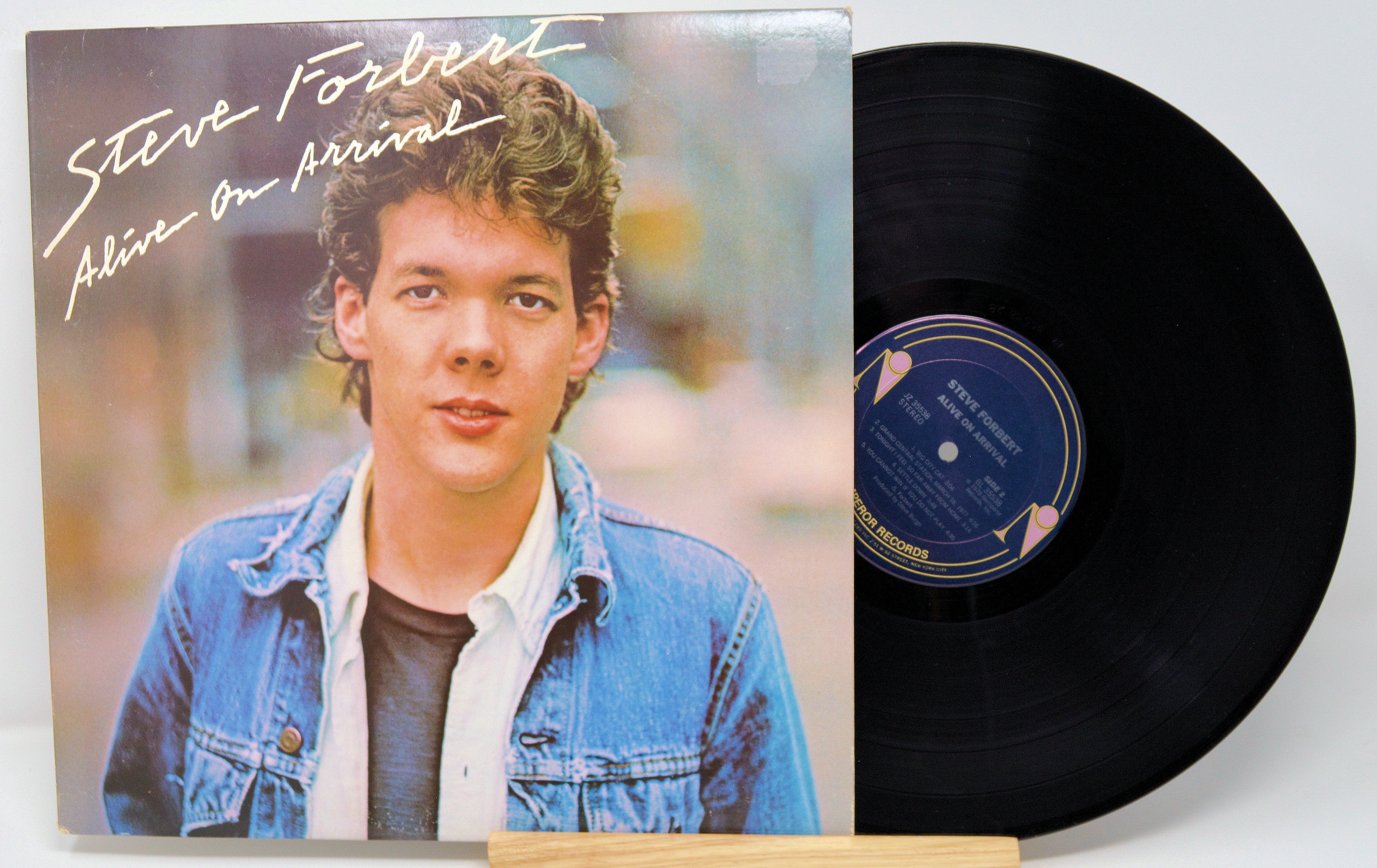Steve Forbert アライブ・オン・アライバル レコード Steve Forbert - Alive On Arrival, Vinyl Record Album LP – Joe's Albums
