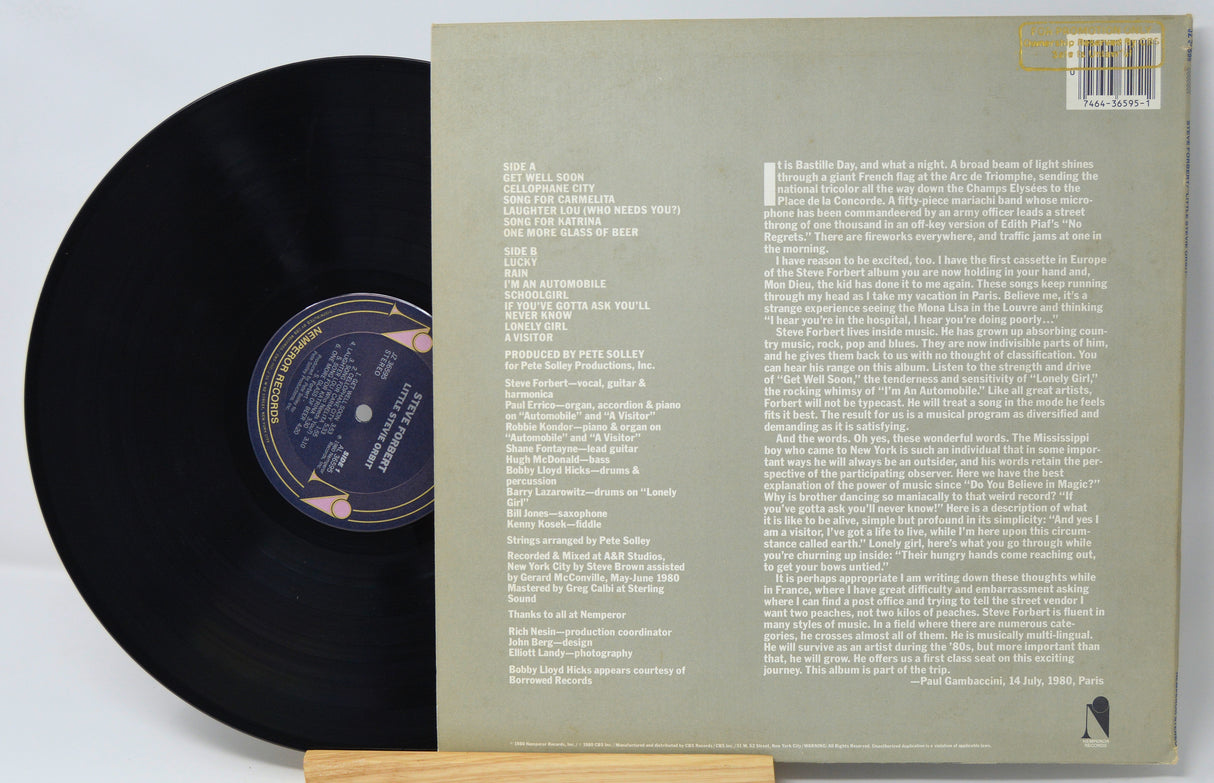 Forbert, Steve - Little Stevie Orbit