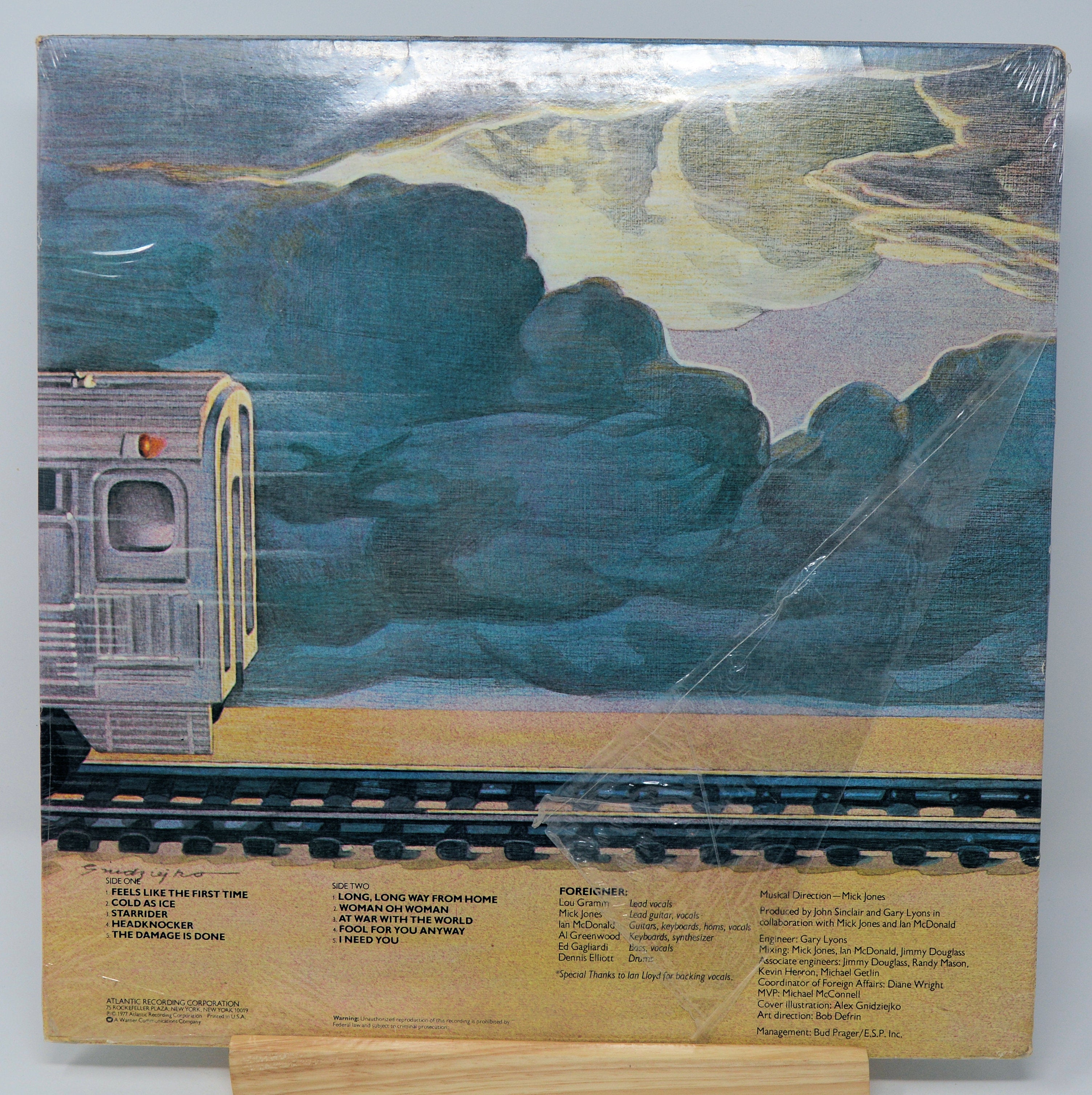 Foreigner - Self Titled, Vinyl Record Album LP – Joe's Albums