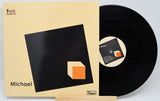 Front cover and vinyl of Franz Ferdinand Michael 12-inch single with minimalist artwork