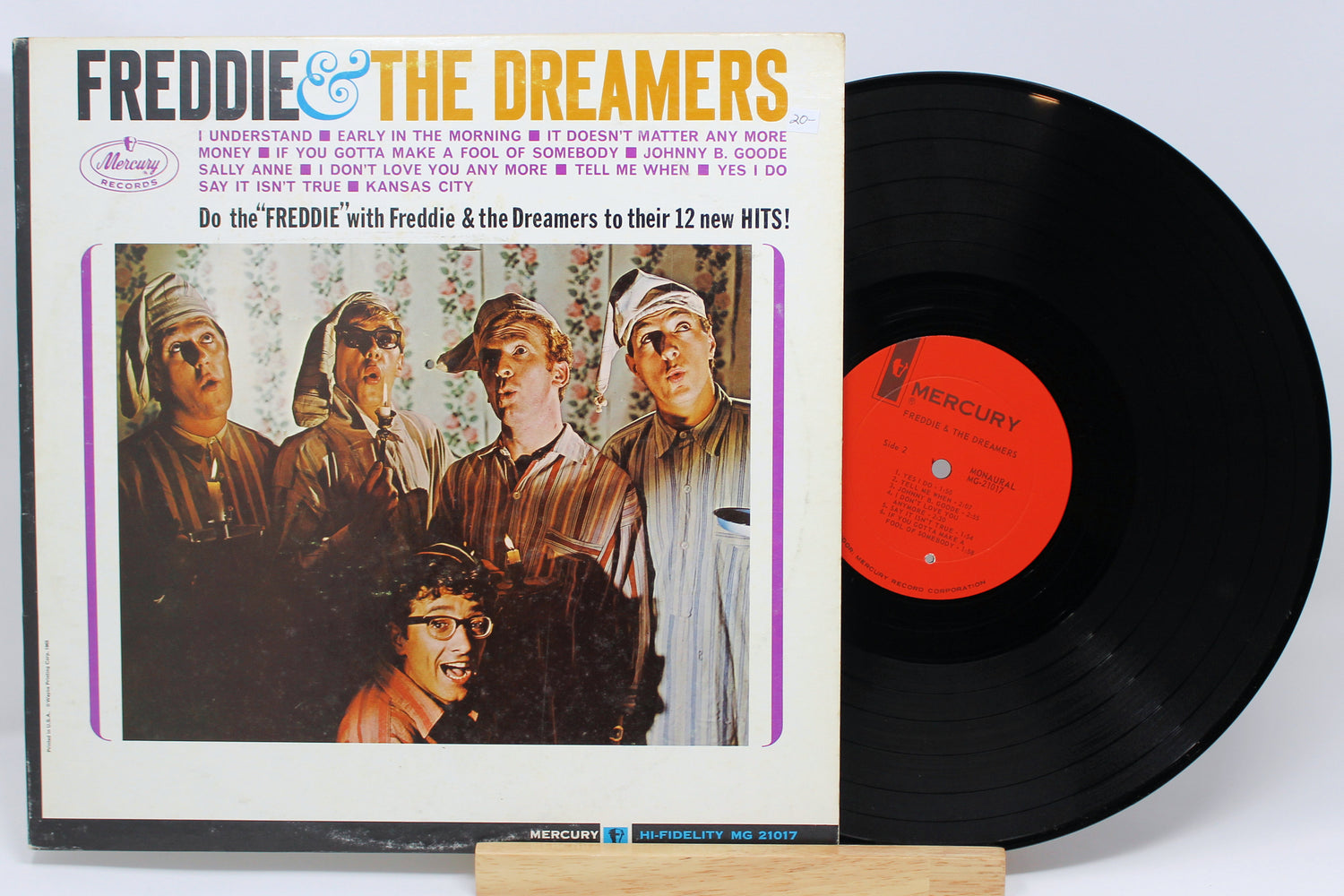Freddie The Dreamers Self Titled Vinyl Record Album LP Mercury freddie-the-dreamers-self-titled-vinyl-record-album-lp-mercury