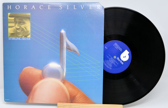 Horace Silver Sterling Silver vinyl LP front cover featuring shiny note art