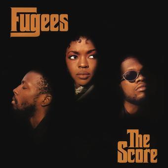 The product image features the album cover of "The Score" by the Fugees, which includes a photo of the band members against a dark background with the album title below.