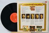 Vinyl record with cover featuring album art and text