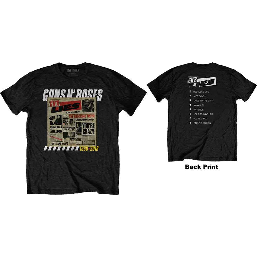 Guns N Roses - Lies Tack List