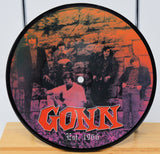 Vintage band photo with GONN logo and Est. 1966 on collectible picture disc.