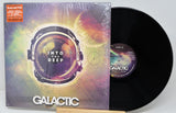 Vinyl record with cover titled 'Into the Deep' by Galactic on a white background