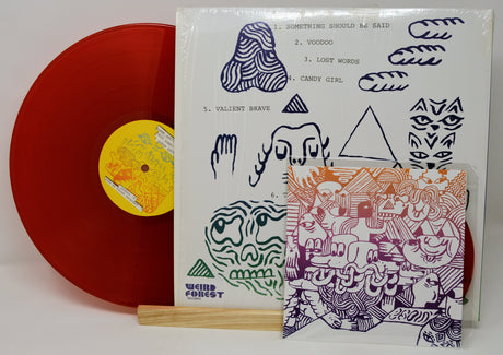 Ganglians Monster Head Room limited edition LP on red vinyl with original psychedelic artwork and lyric insert