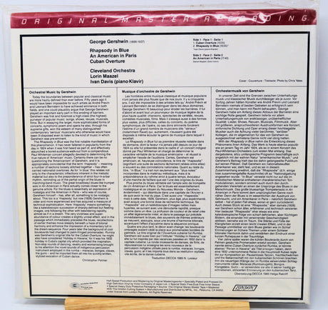 Back cover of a vinyl record with text and branding
