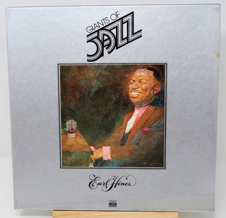 Giants of Jazz Earl Hines album cover featuring a portrait of Earl Hines