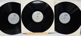 Three black vinyl records from the Giants of Jazz Teddy Wilson collection displayed