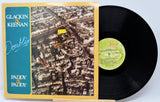 Vinyl record with cover featuring an aerial view of a city and text 'Glackin & Keenan Doublin Paddy & Paddy'.